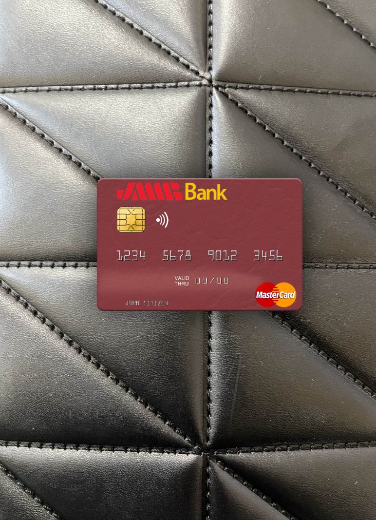 Download Tunisia JMMB Bank mastercard photolook front Photoshop template